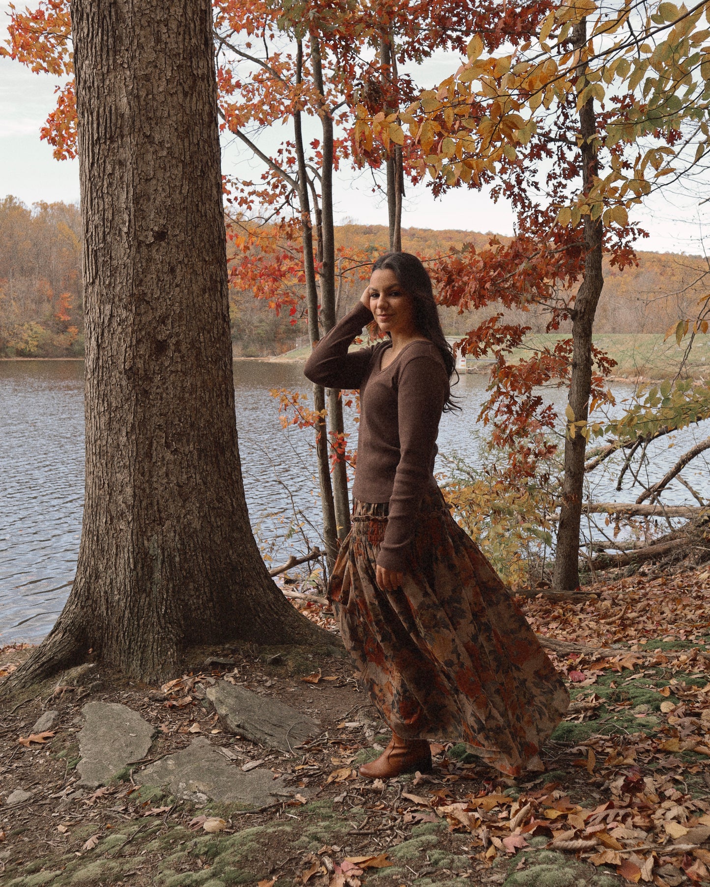 Cinnamon Poppy Dreams Skirt