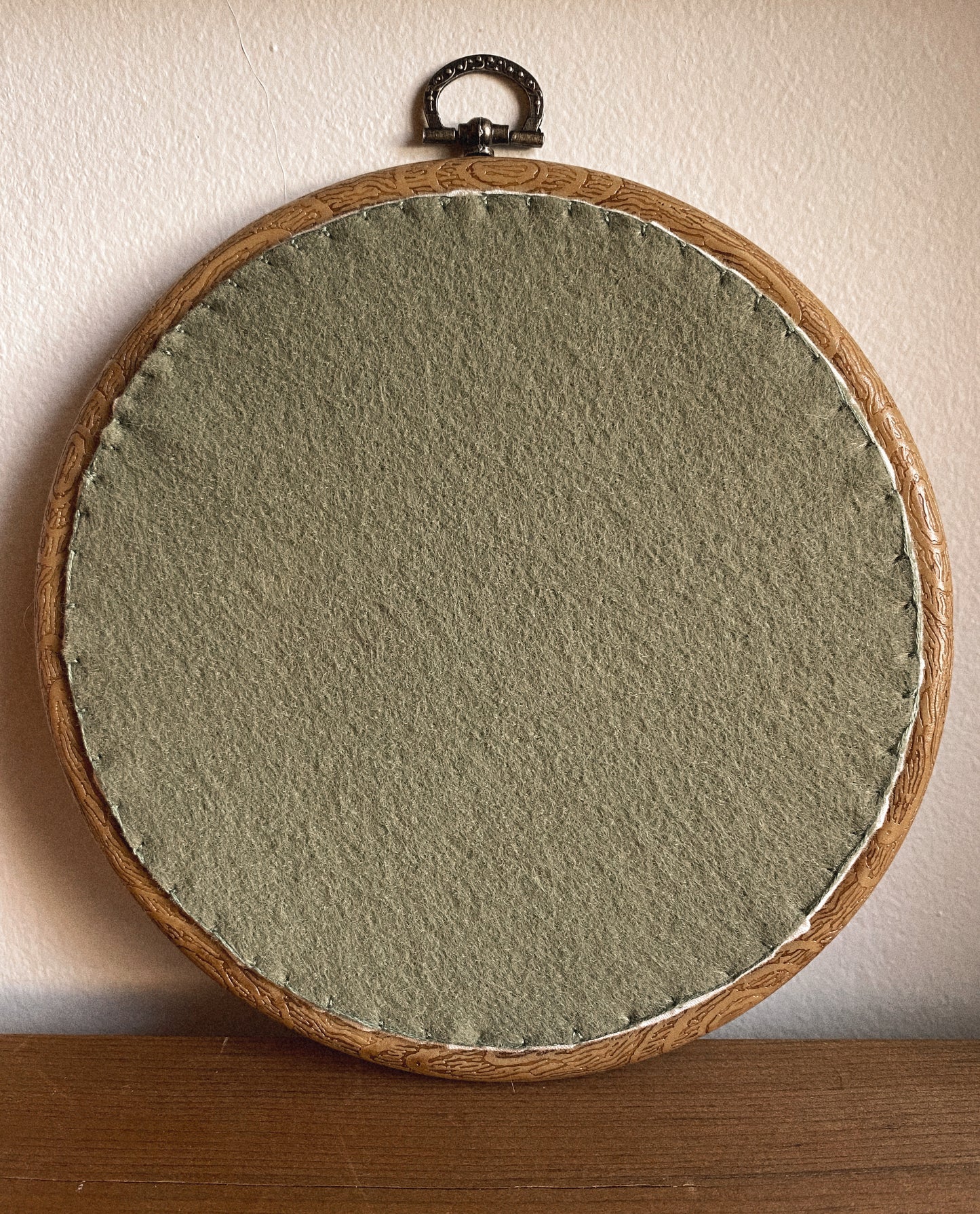 Christmas Orange Embroidery