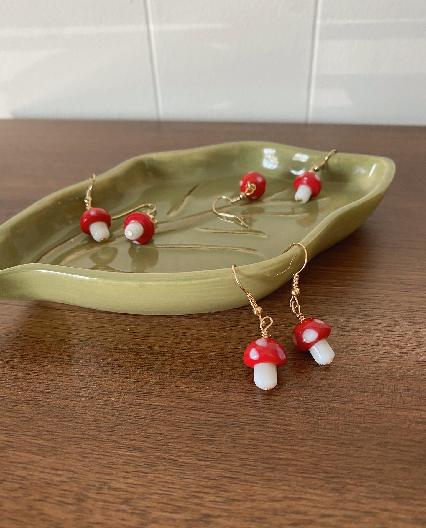 Forest Mushroom Earrings