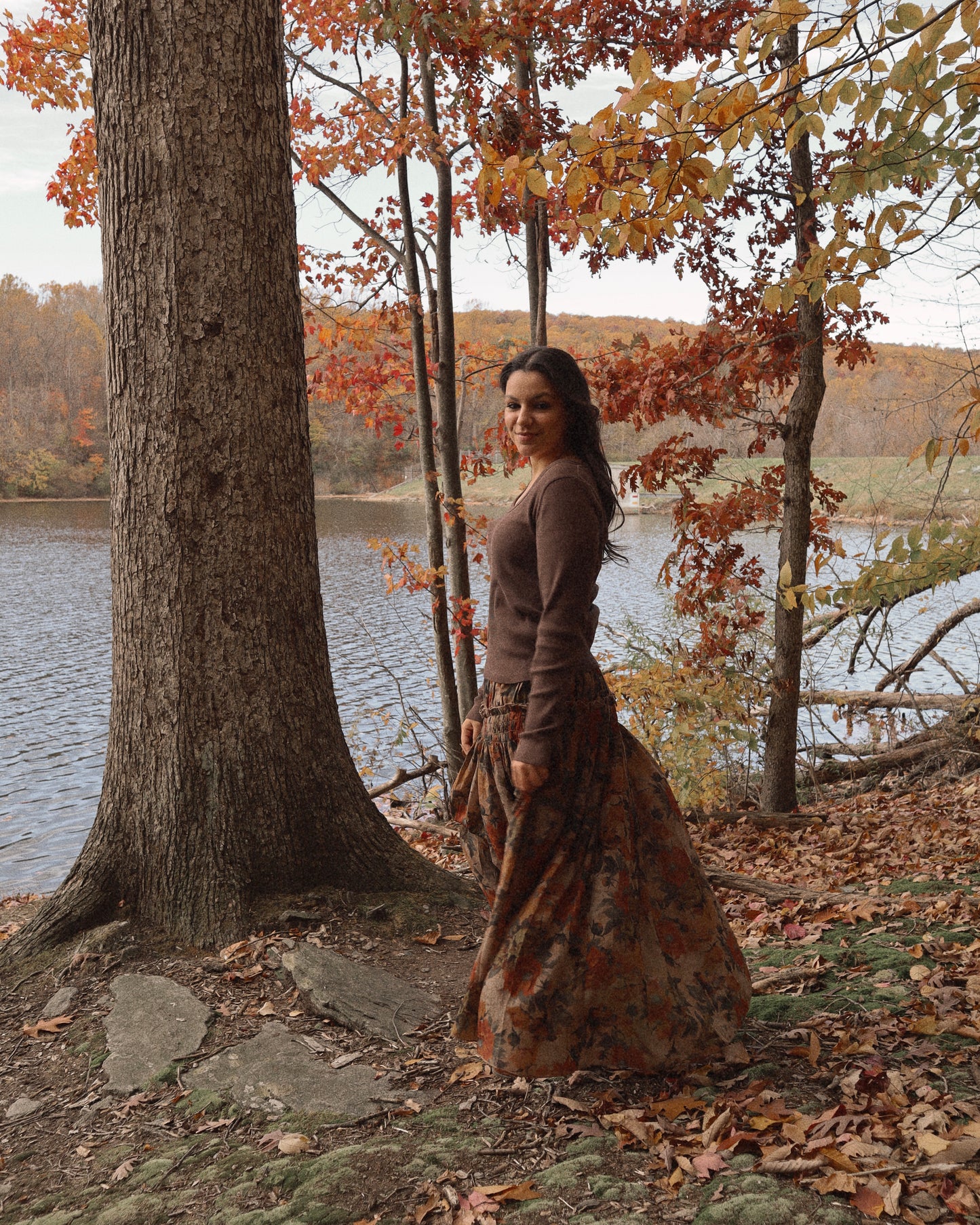 Cinnamon Poppy Dreams Skirt