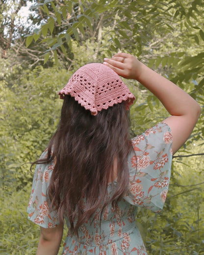 Field of Poppies Crochet Bandanas