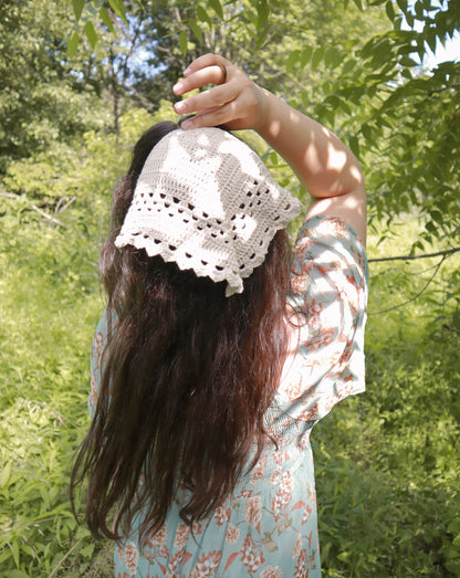 Field of Poppies Crochet Bandanas