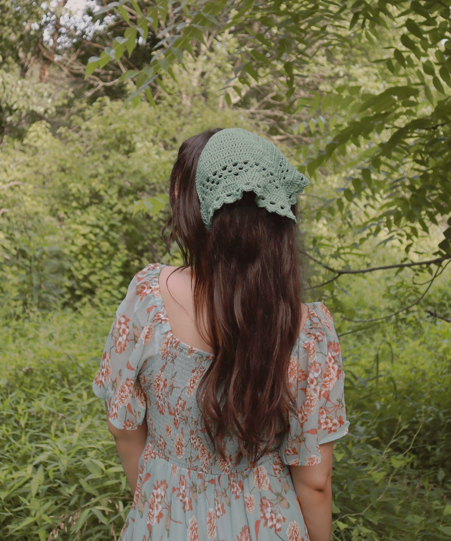 Field of Poppies Crochet Bandanas